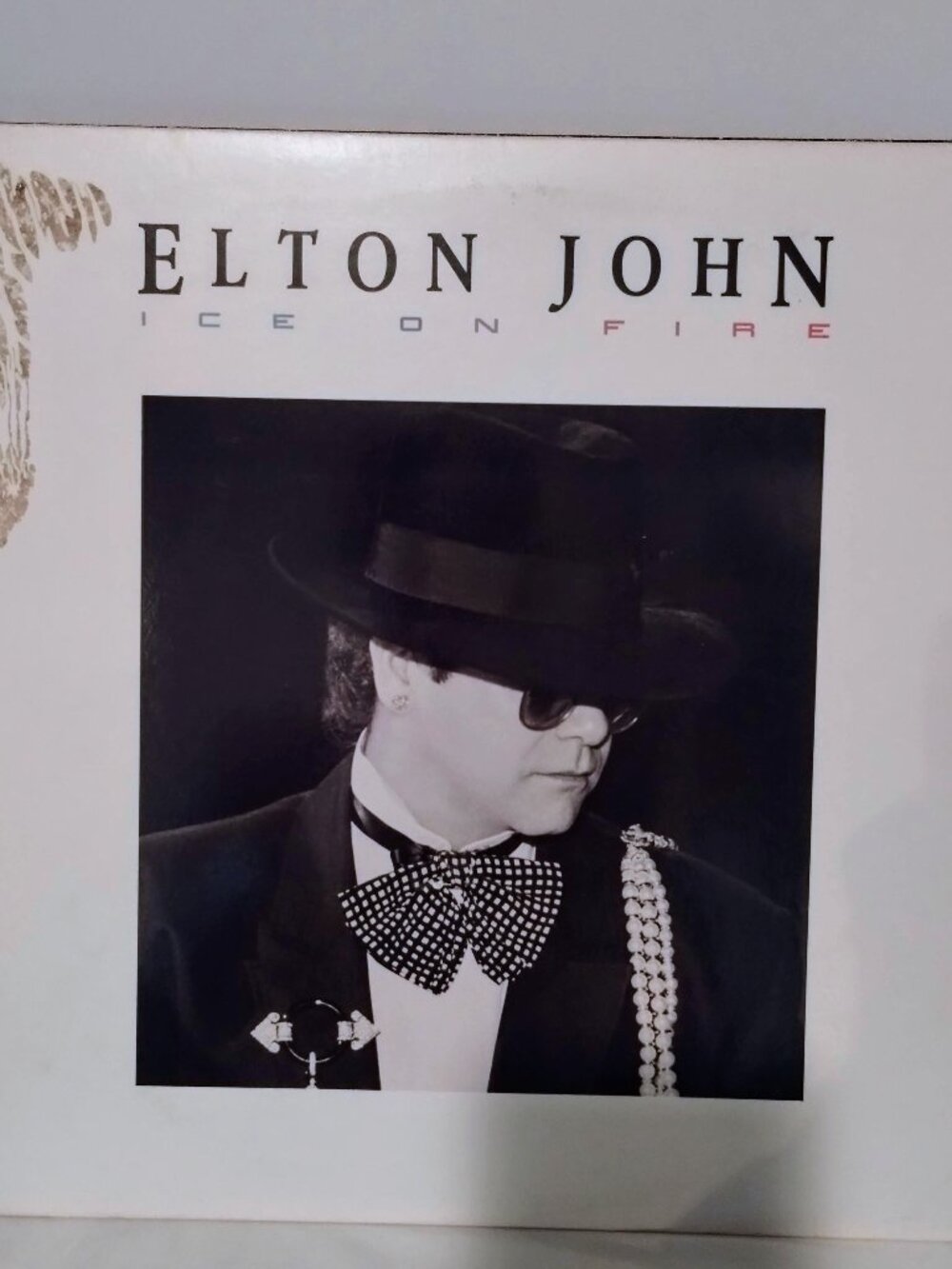 Elton John Ice On Fire Vinyl GHS 24077 1985 Classic Rock